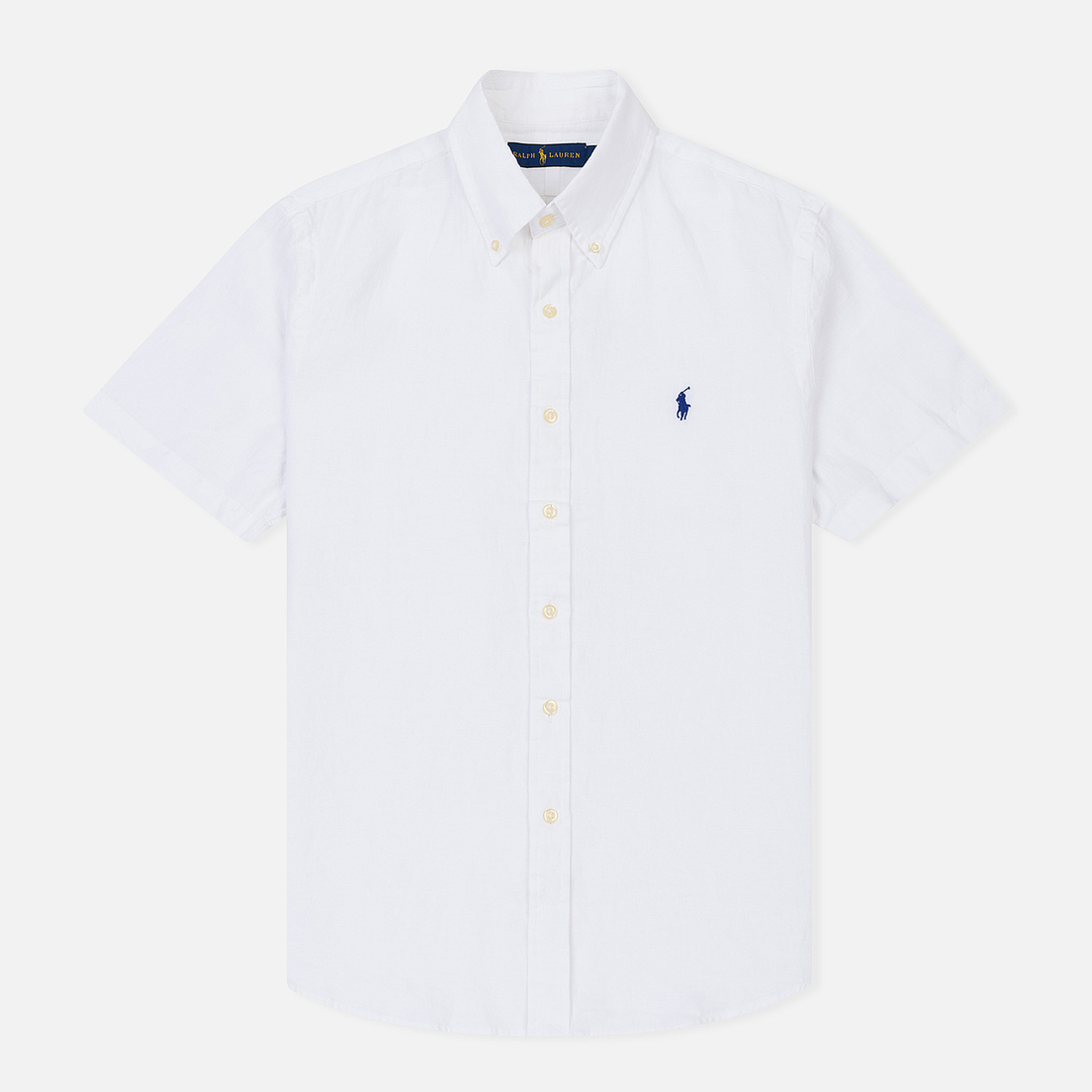 Polo Ralph Lauren Мужская рубашка Oxford Linen Slim Fit
