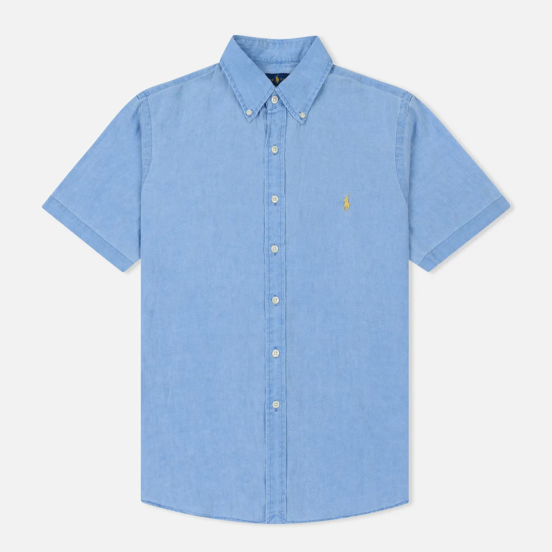 Polo Ralph Lauren Мужская рубашка Oxford Linen Slim Fit