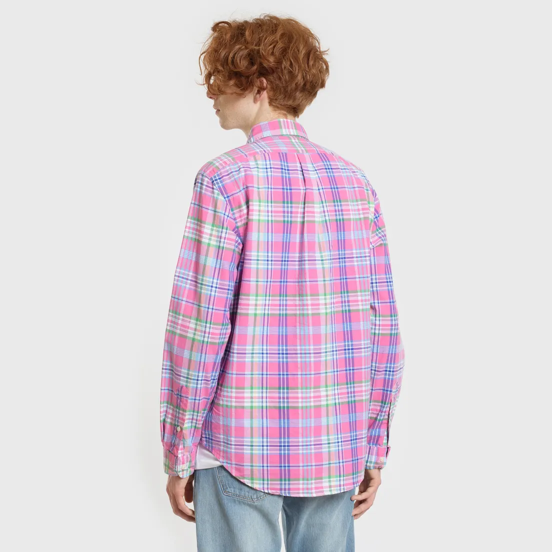 Polo Ralph Lauren Мужская рубашка Oxford Plaid
