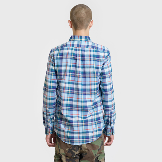 Мужская рубашка Polo Ralph Lauren Oxford Squared Green/Multicolor