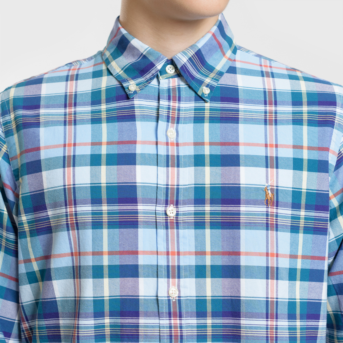 Polo Ralph Lauren Мужская рубашка Oxford Squared