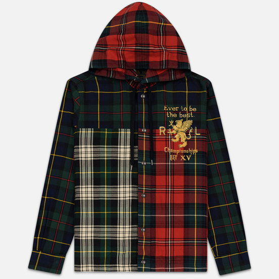 Мужская рубашка Polo Ralph Lauren Oxford Williamsburg Hoodie Multicolor