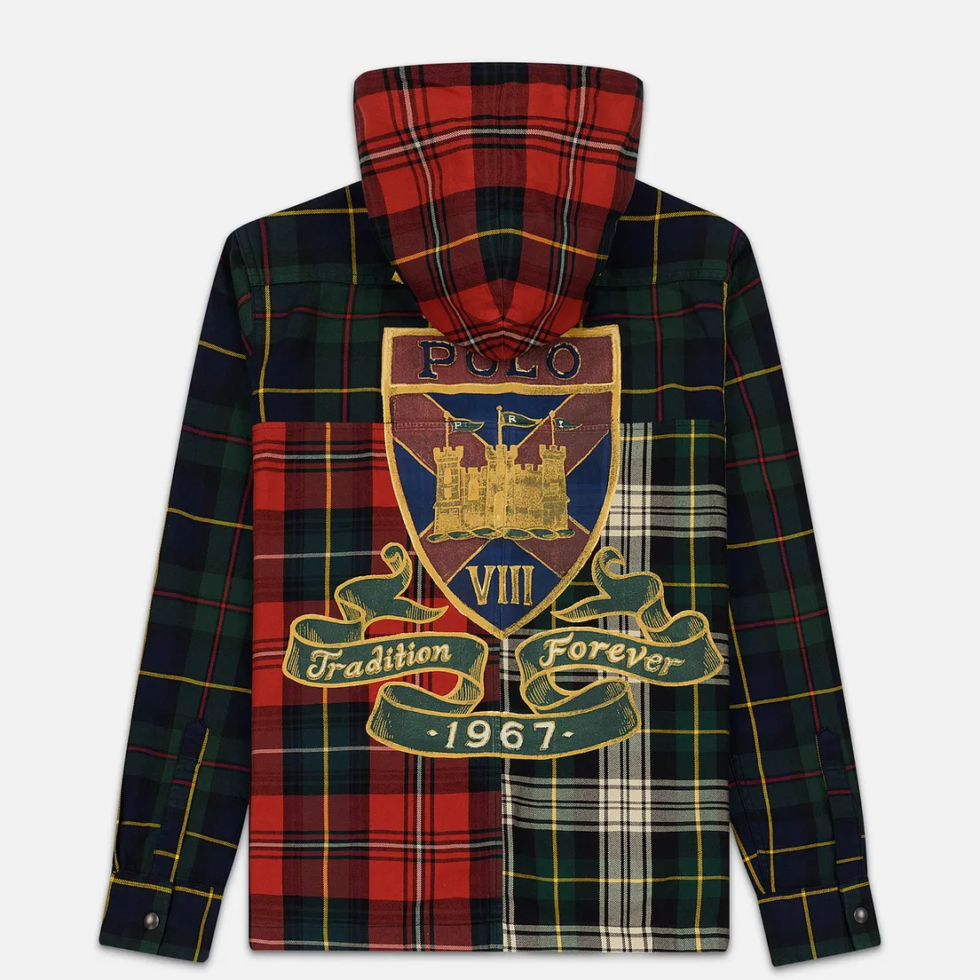 Polo Ralph Lauren Мужская рубашка Oxford Williamsburg Hoodie