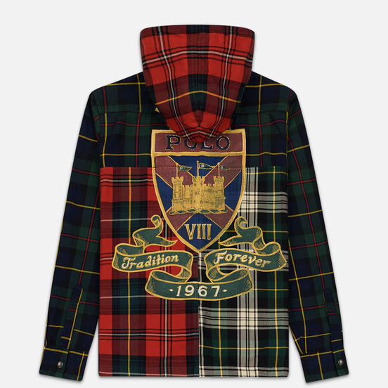 Мужская рубашка Polo Ralph Lauren Oxford Williamsburg Hoodie Multicolor