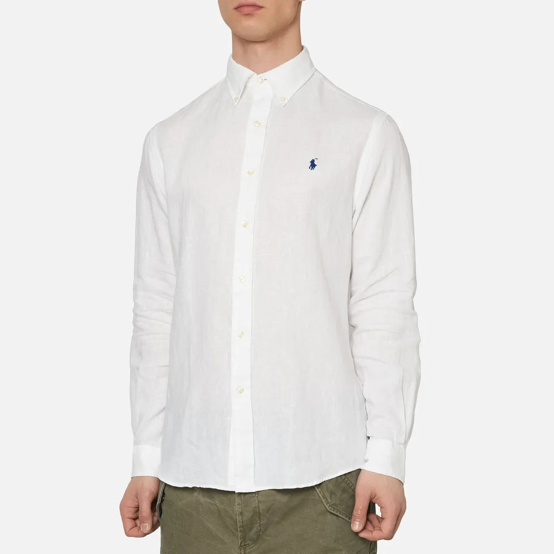 Polo Ralph Lauren Мужская рубашка Piece Dye Linen