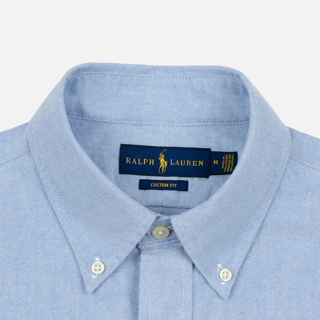 Polo Ralph Lauren Мужская рубашка Polo Bear Embroidered Pocket Oxford