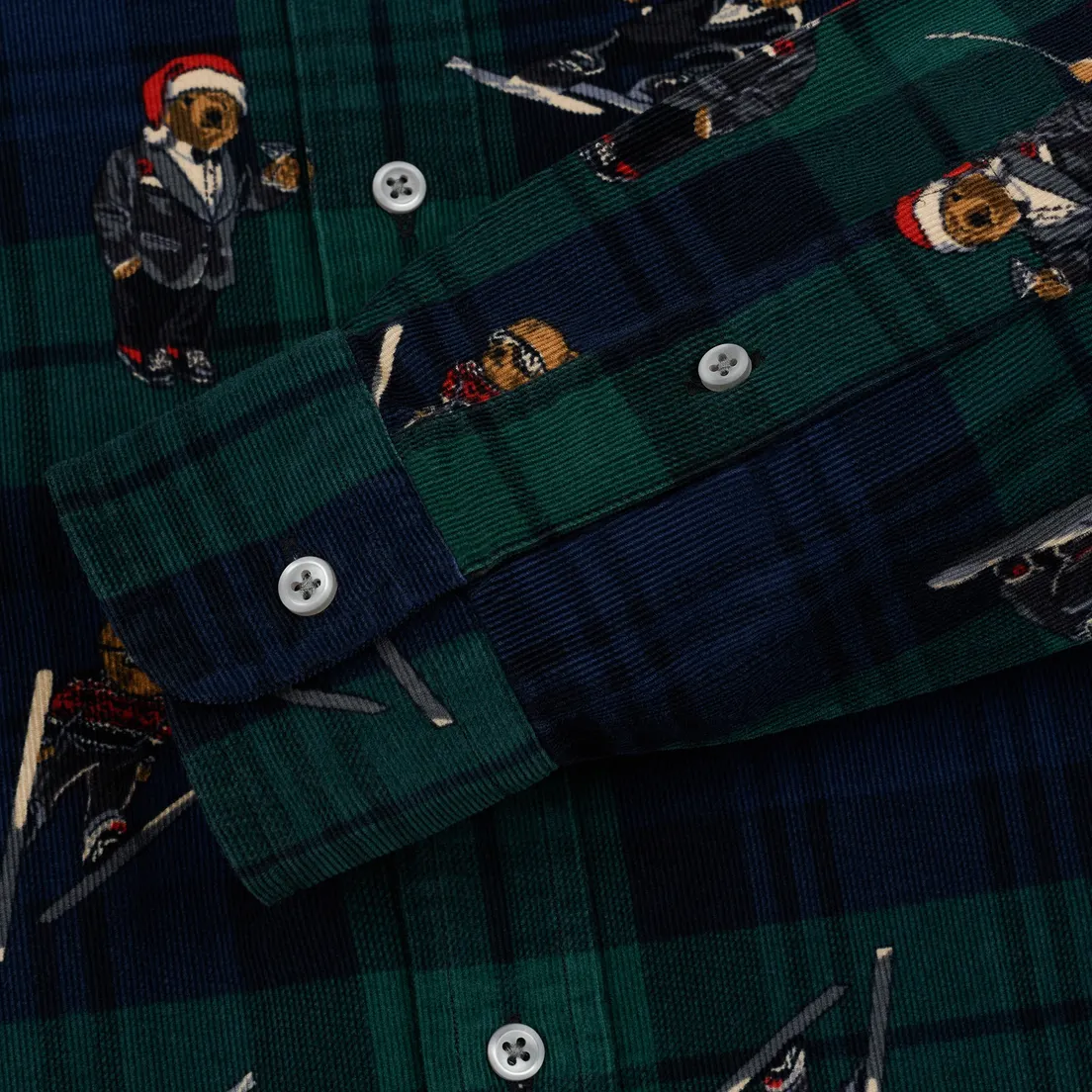 Polo Ralph Lauren Мужская рубашка Printed Corduroy Button Down