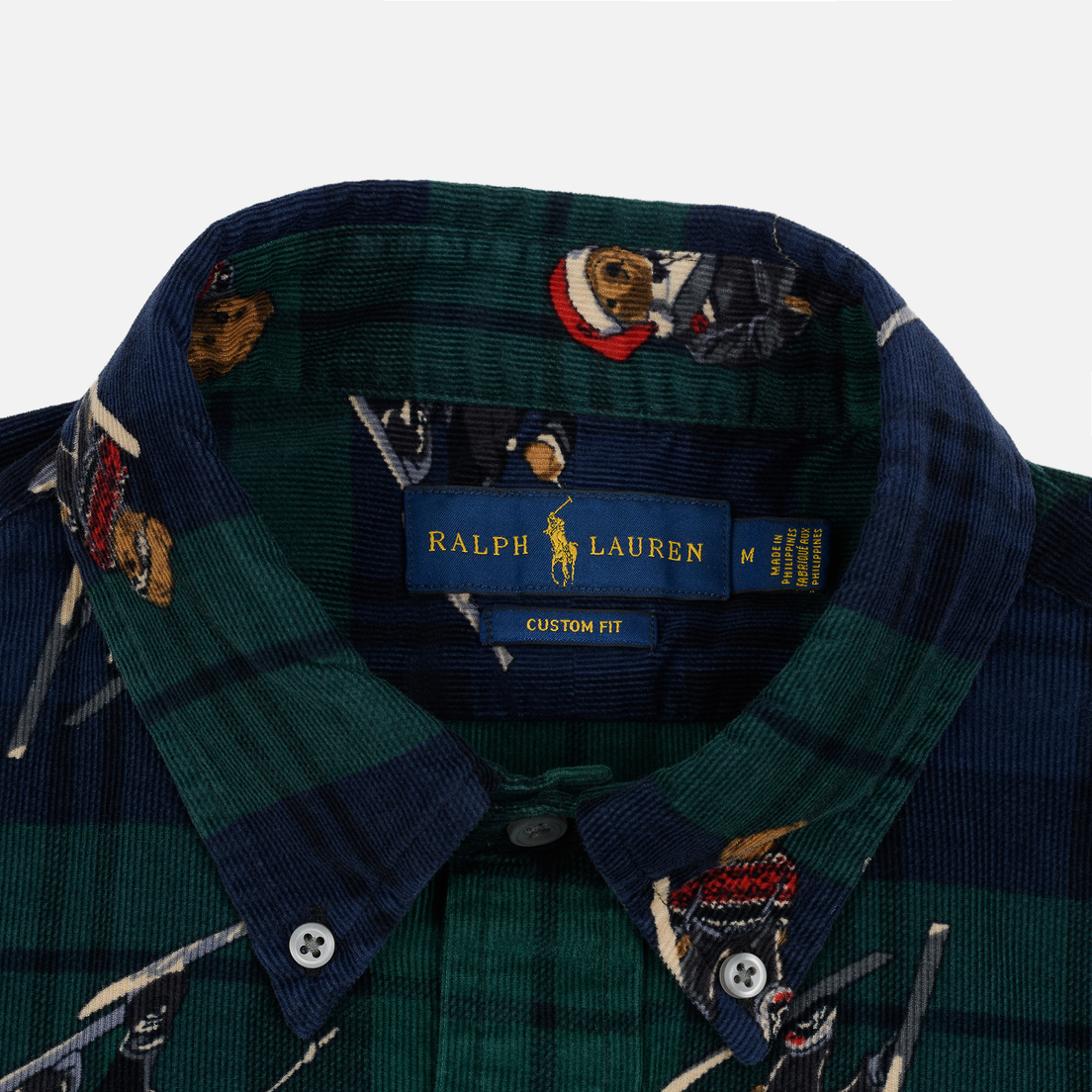 Polo Ralph Lauren Мужская рубашка Printed Corduroy Button Down