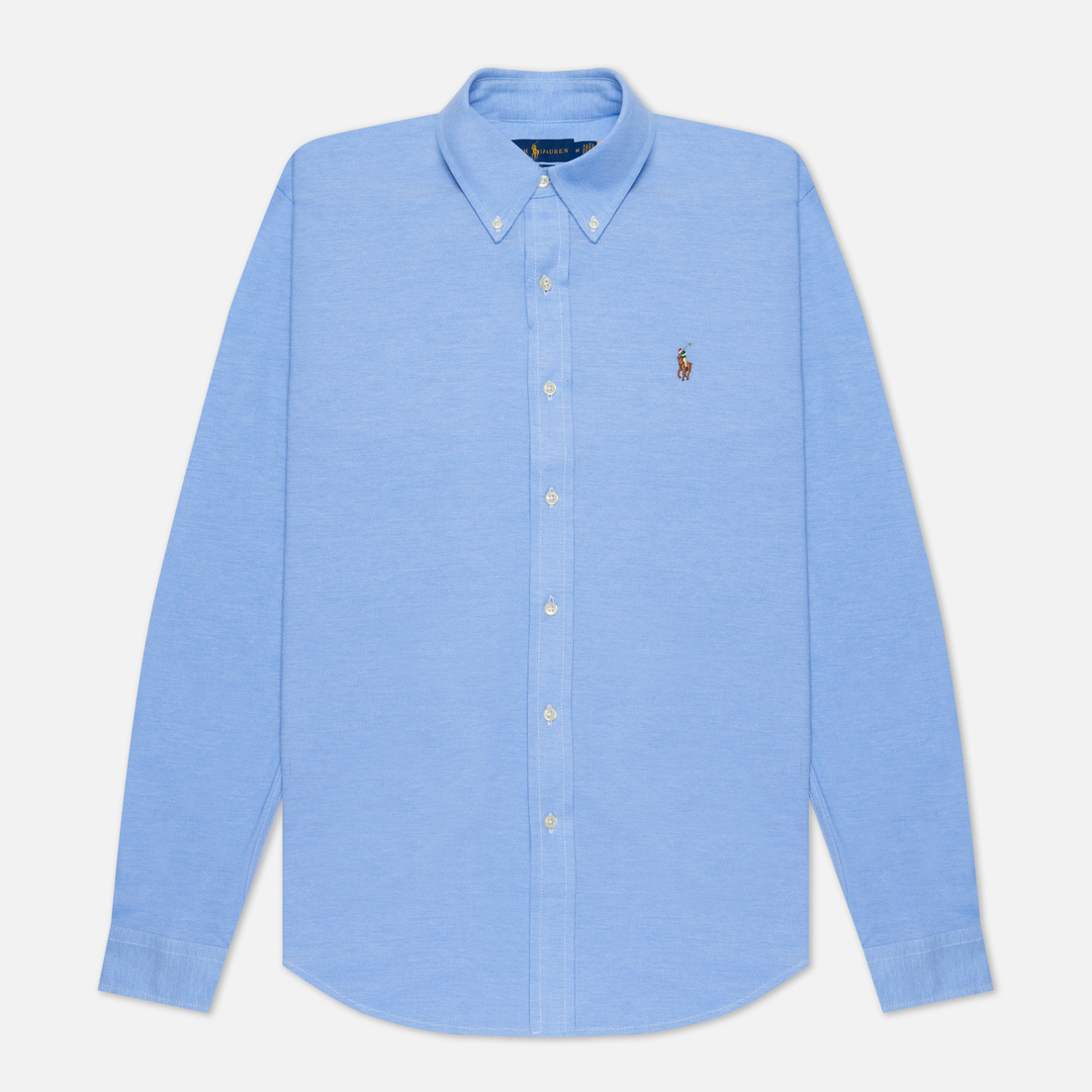 Polo Ralph Lauren Мужская рубашка Regular Fit 55/2 Oxford Pique