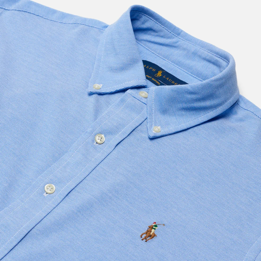 Polo Ralph Lauren Мужская рубашка Regular Fit 55/2 Oxford Pique