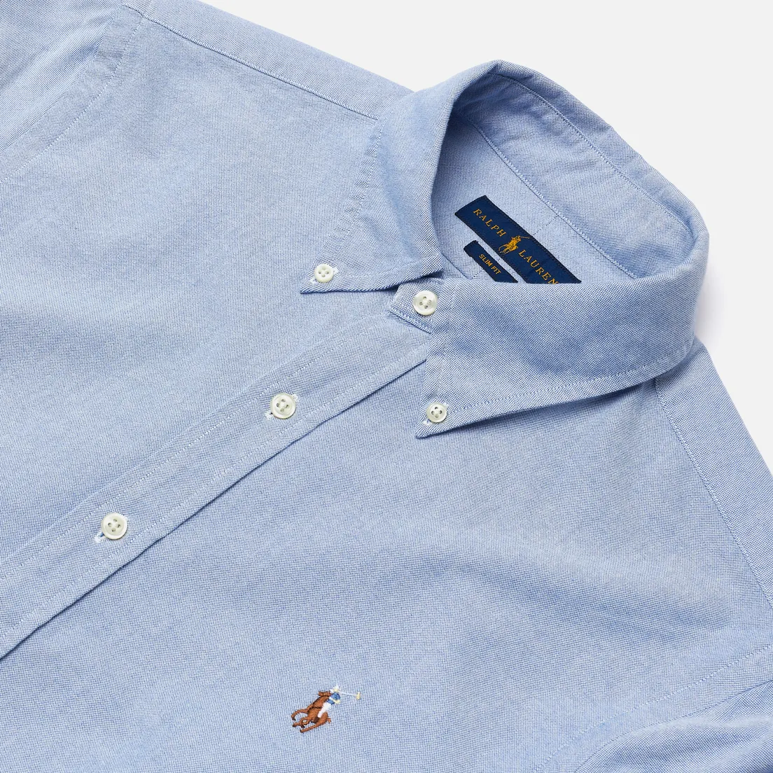 Polo Ralph Lauren Мужская рубашка Slim Fit Oxford