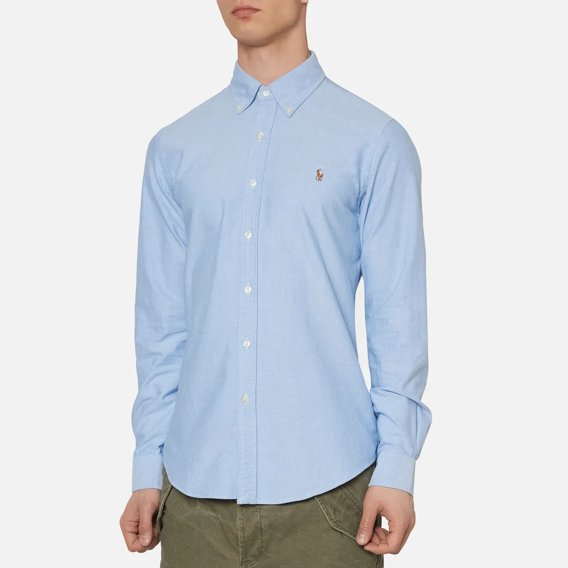 Polo Ralph Lauren Мужская рубашка Slim Fit Oxford