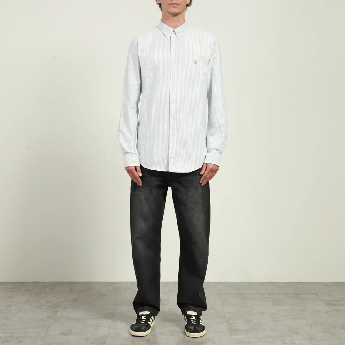 Polo Ralph Lauren Мужская рубашка Slim Fit Oxford