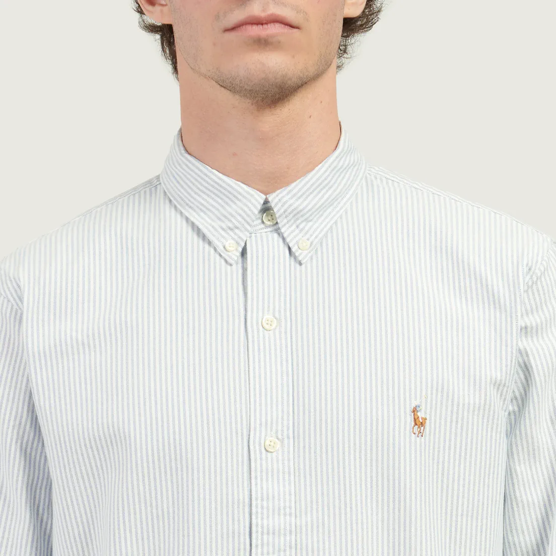 Polo Ralph Lauren Мужская рубашка Slim Fit Oxford