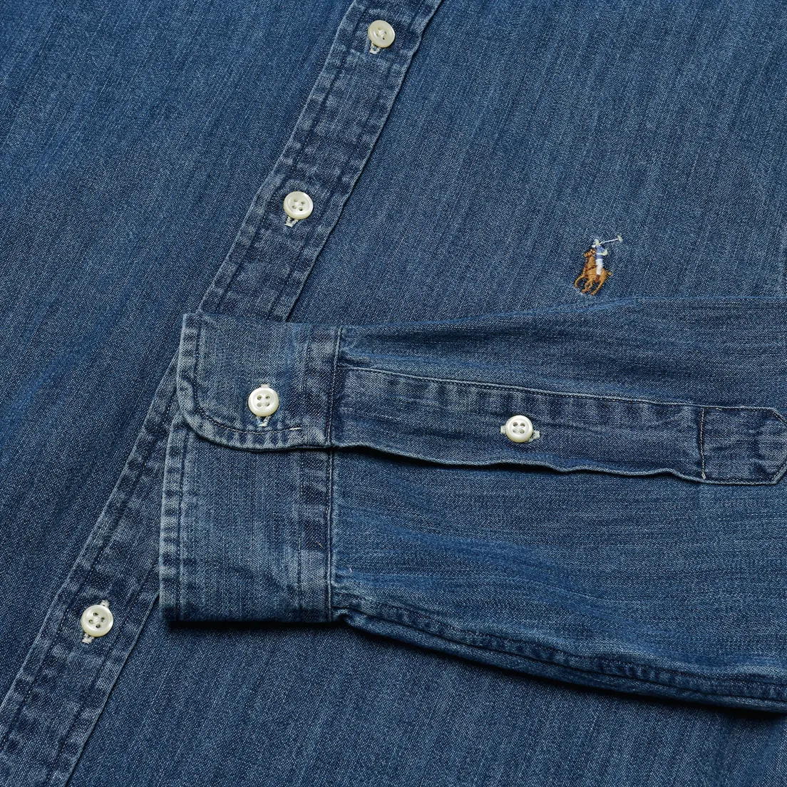 Polo Ralph Lauren Мужская рубашка Slim Fit Oxford