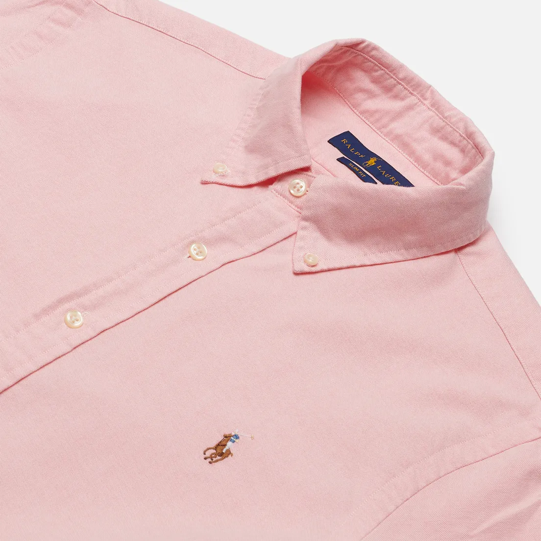 Polo Ralph Lauren Мужская рубашка Slim Fit Oxford