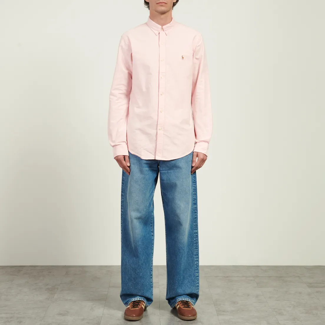 Polo Ralph Lauren Мужская рубашка Slim Fit Oxford