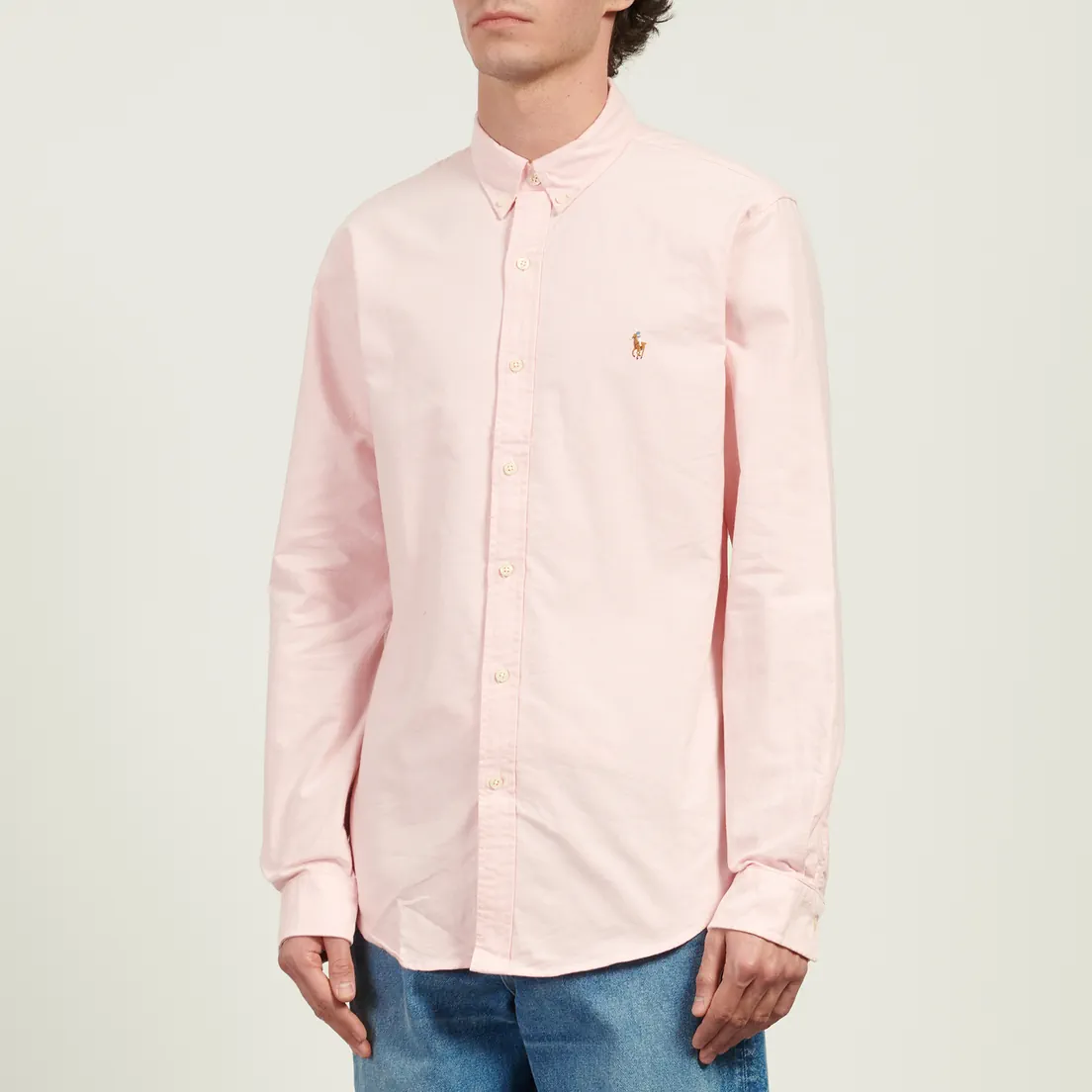 Polo Ralph Lauren Мужская рубашка Slim Fit Oxford