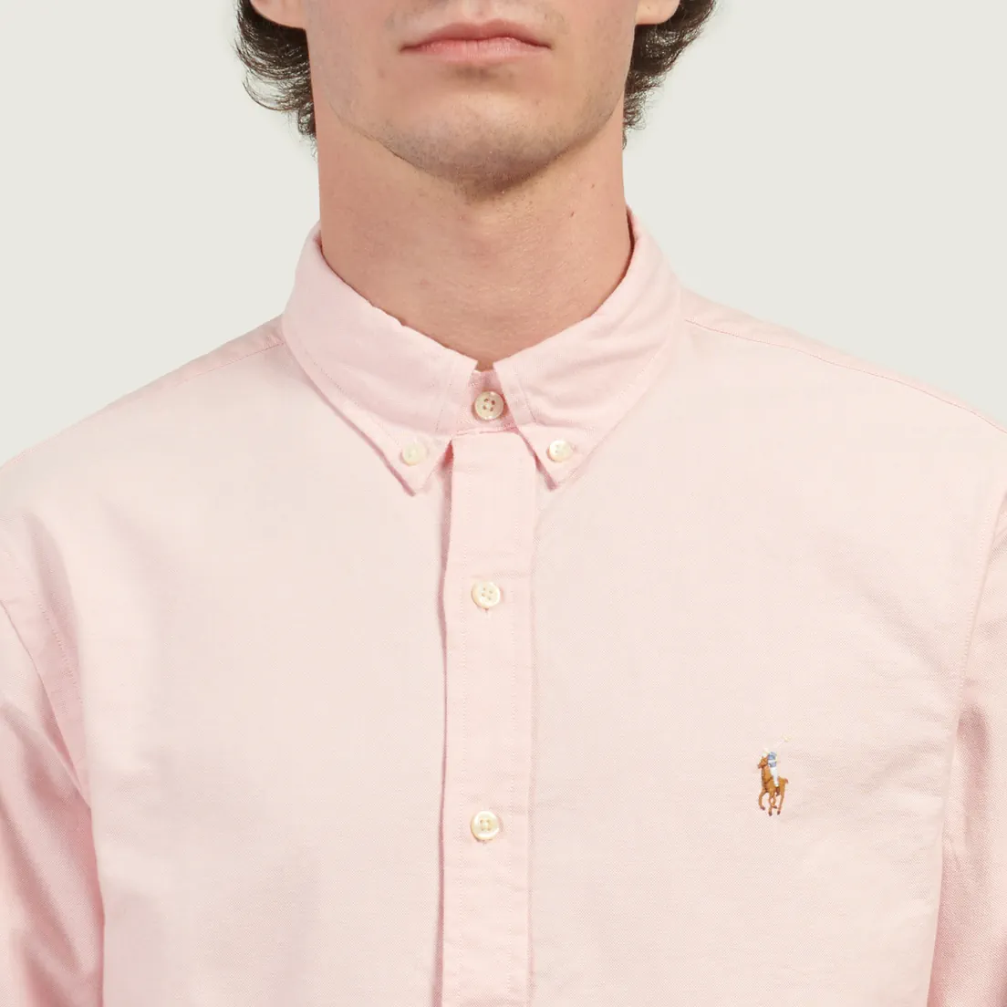 Polo Ralph Lauren Мужская рубашка Slim Fit Oxford