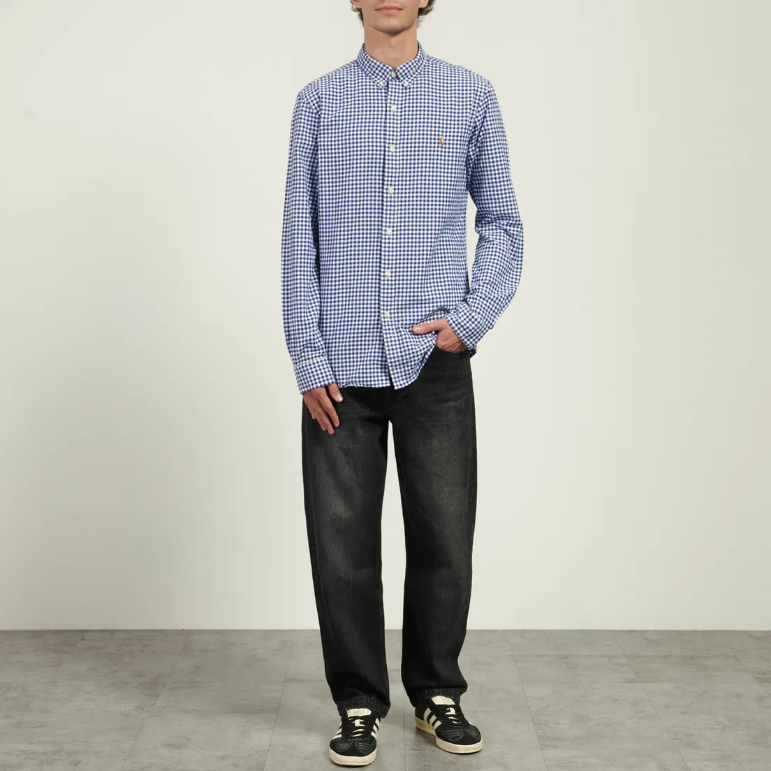 Polo Ralph Lauren Мужская рубашка Slim Fit Oxford