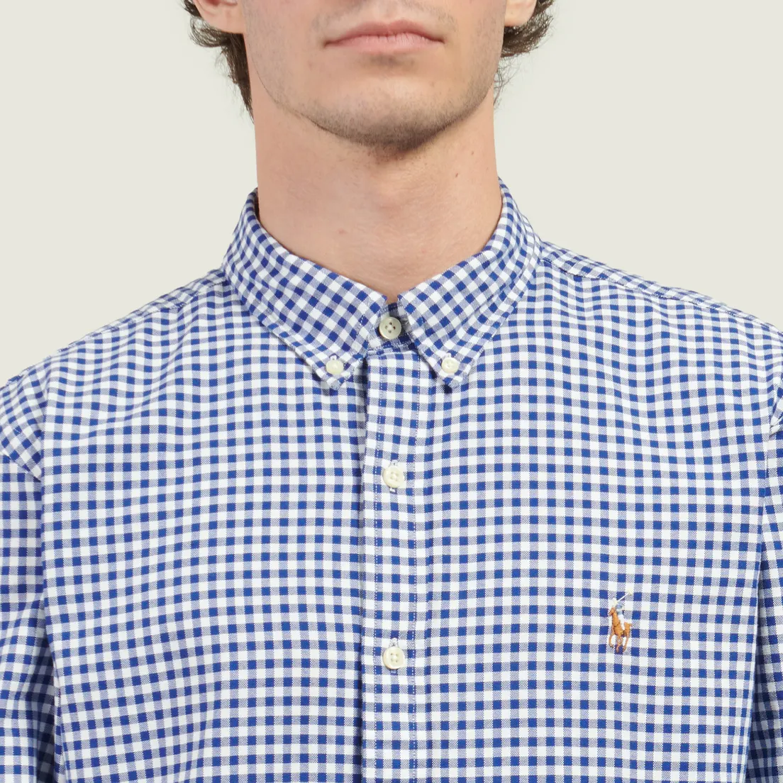 Polo Ralph Lauren Мужская рубашка Slim Fit Oxford