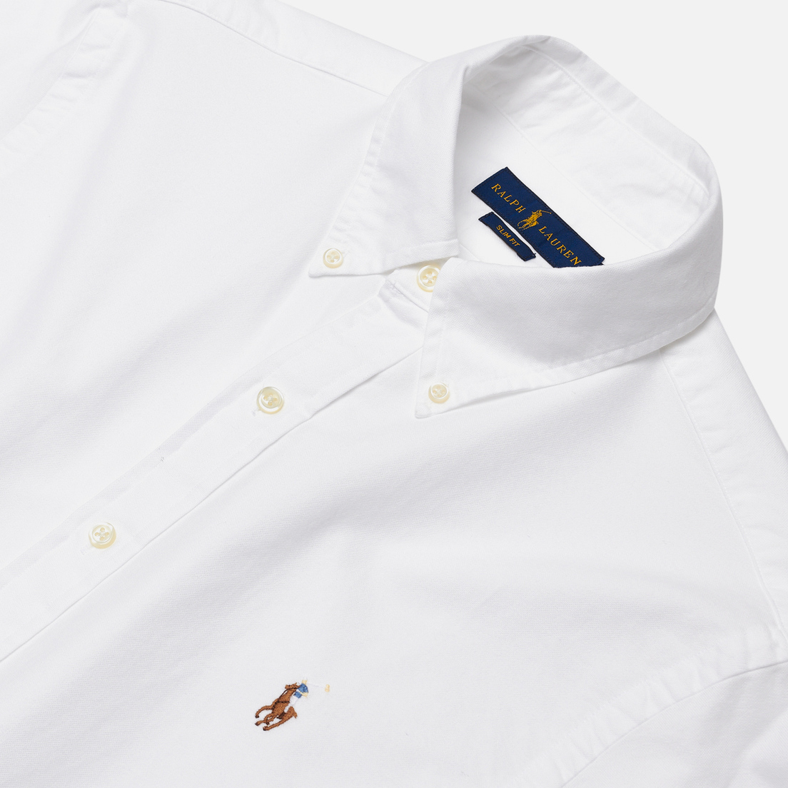 Polo Ralph Lauren Мужская рубашка Slim Fit Oxford