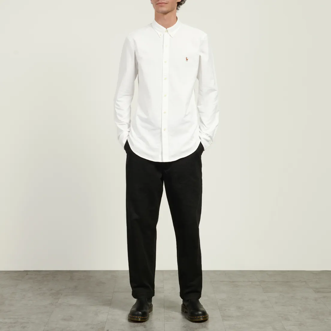 Polo Ralph Lauren Мужская рубашка Slim Fit Oxford