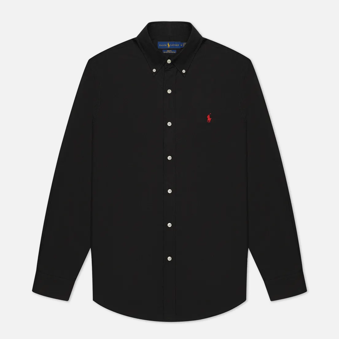 Polo Ralph Lauren Мужская рубашка Slim Fit Stretch Poplin