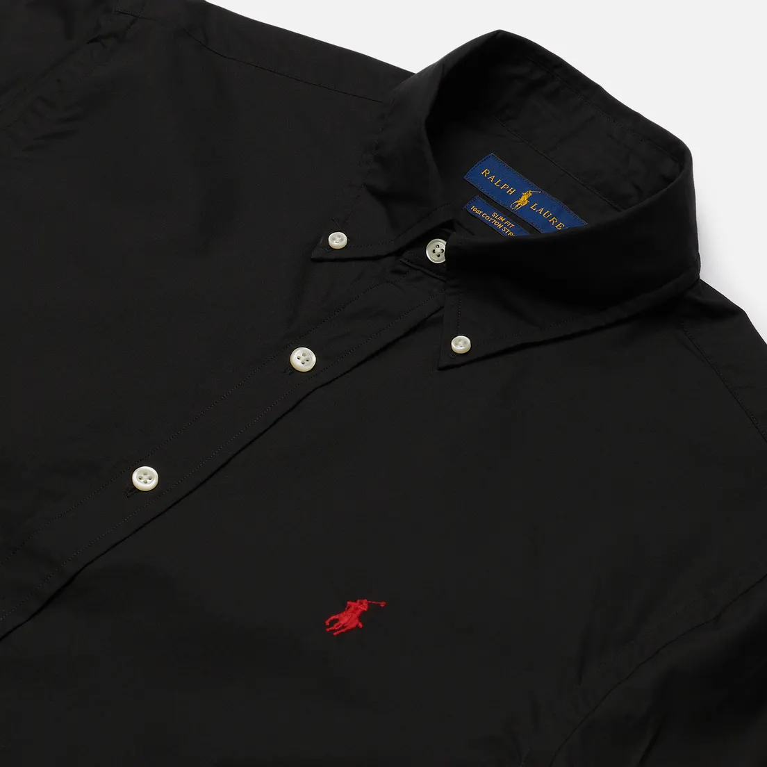 Polo Ralph Lauren Мужская рубашка Slim Fit Stretch Poplin