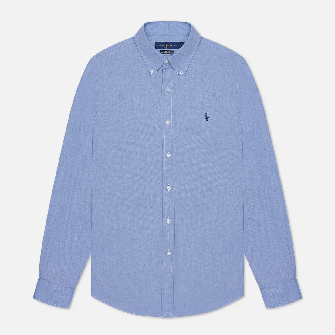 Polo Ralph Lauren Мужская рубашка Slim Fit Stretch Poplin