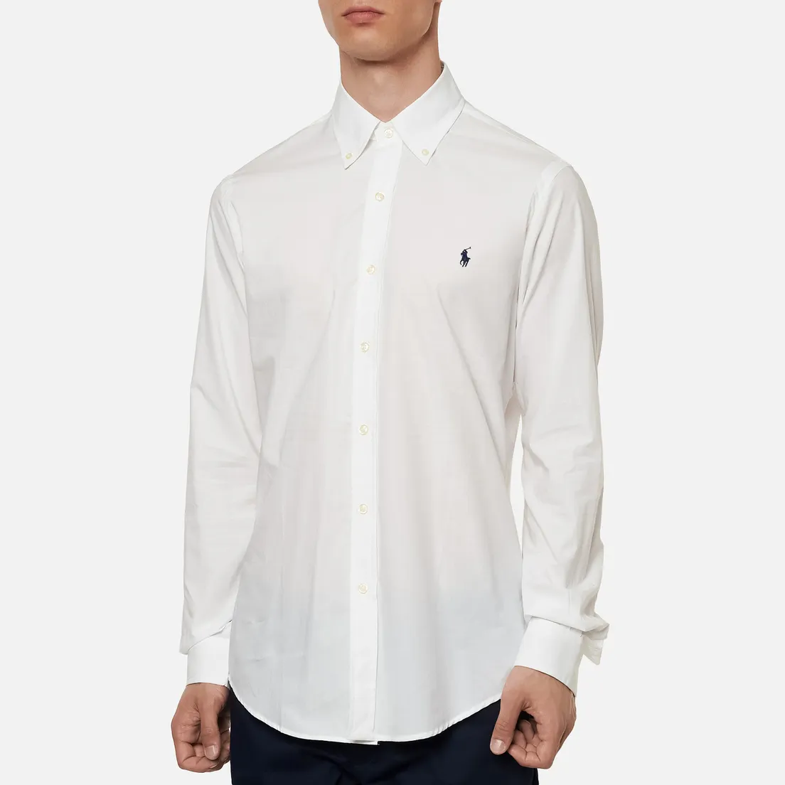 Polo Ralph Lauren Мужская рубашка Slim Fit Stretch Poplin