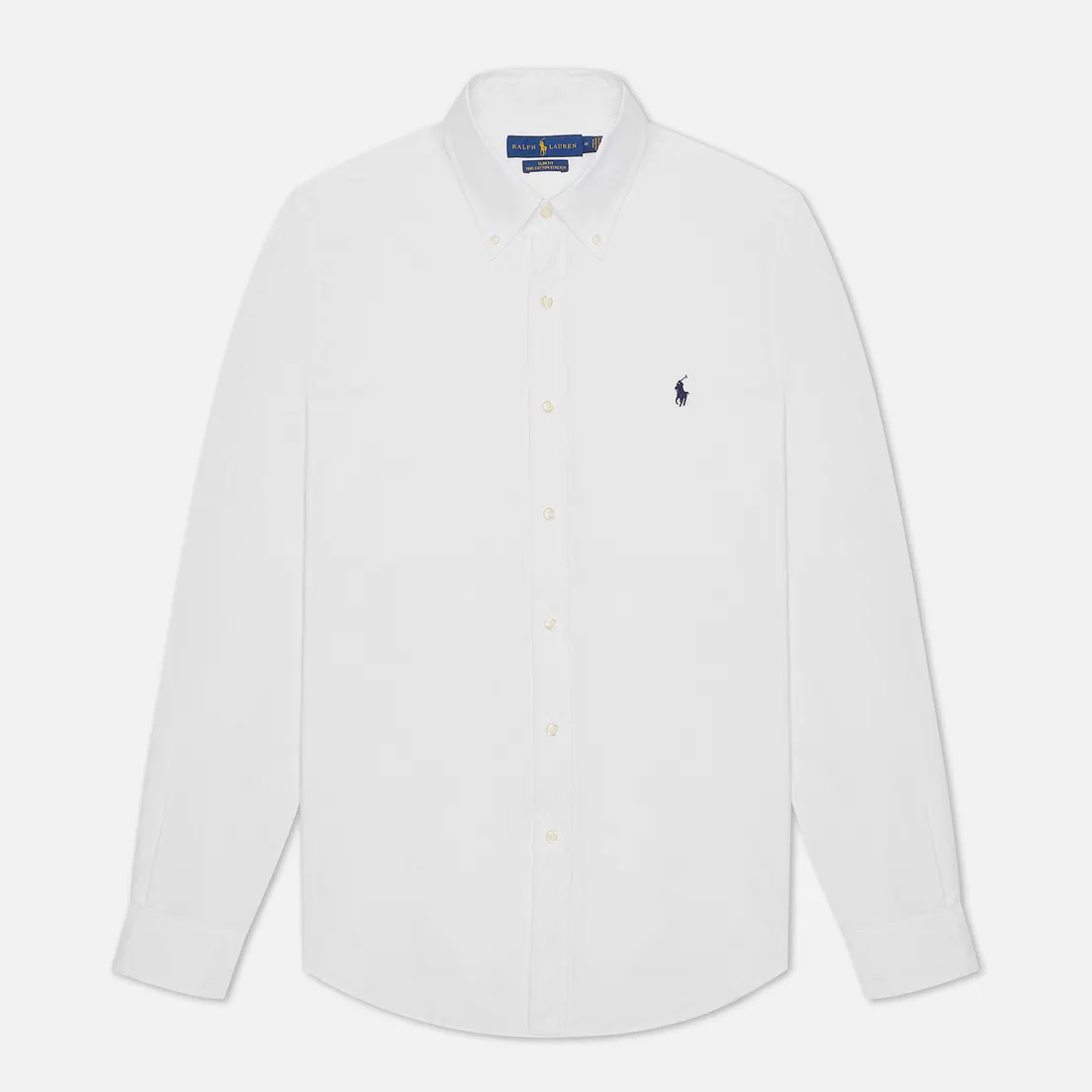 Polo Ralph Lauren Мужская рубашка Slim Fit Stretch Poplin