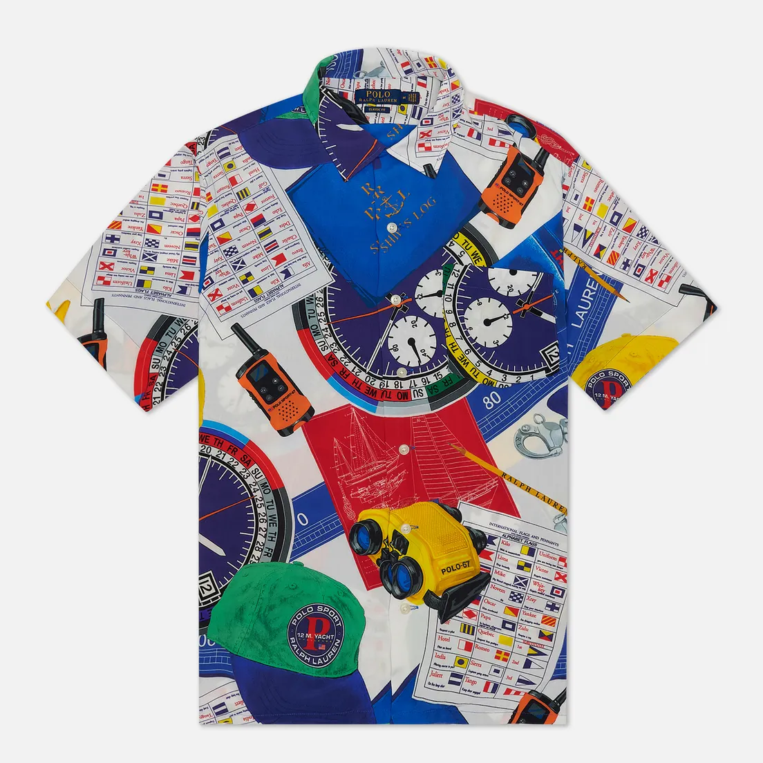 Polo Ralph Lauren Мужская рубашка The Nautical Racing Camp