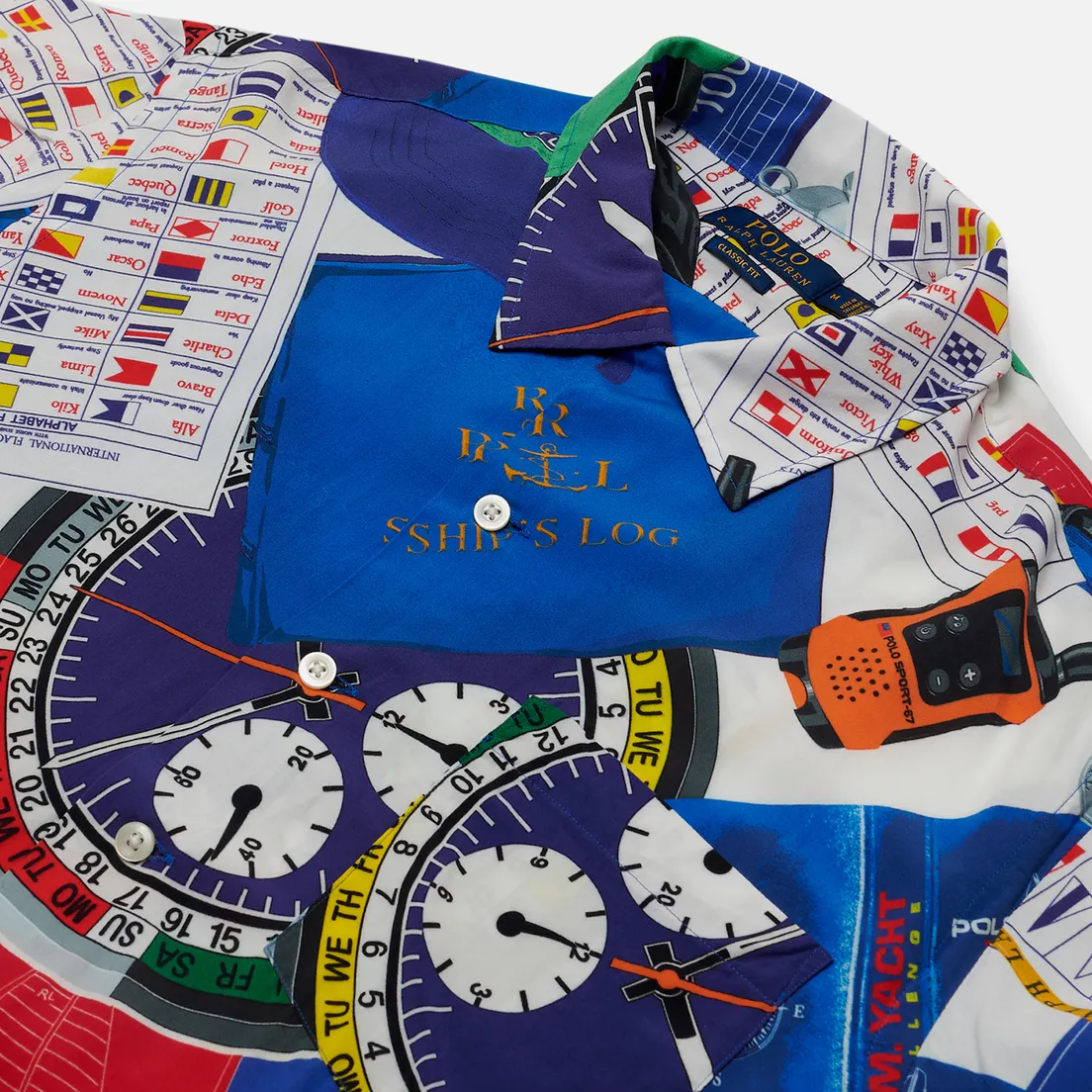 Polo Ralph Lauren Мужская рубашка The Nautical Racing Camp