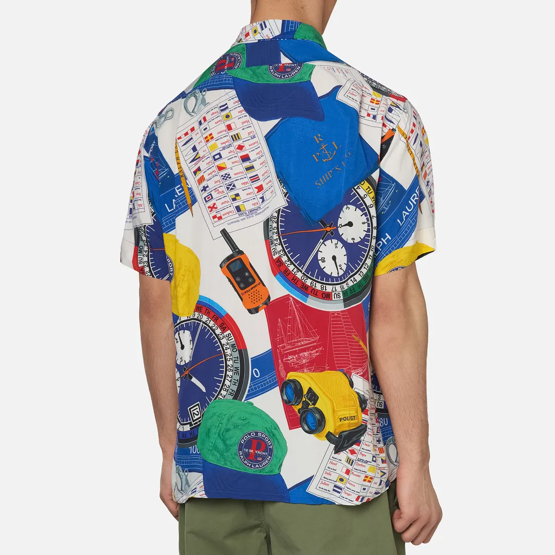 Polo Ralph Lauren Мужская рубашка The Nautical Racing Camp