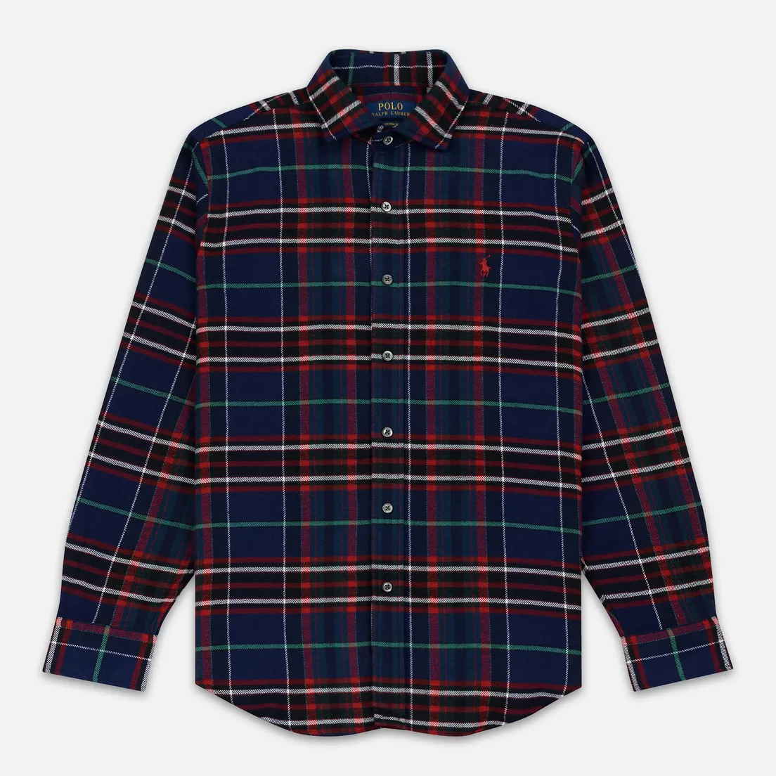 Polo Ralph Lauren Мужская рубашка Twill Plaid Crown