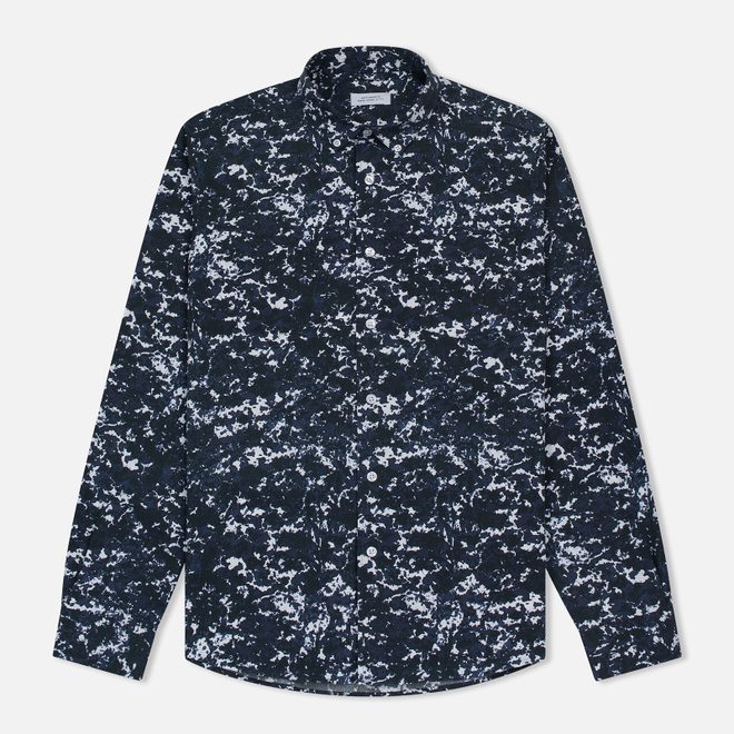 Мужская рубашка Saturdays Surf NYC Crosby Ash Print Multicolor