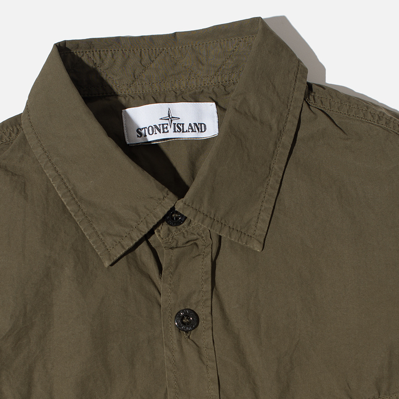 Stone Island Мужская рубашка Garment Dyed