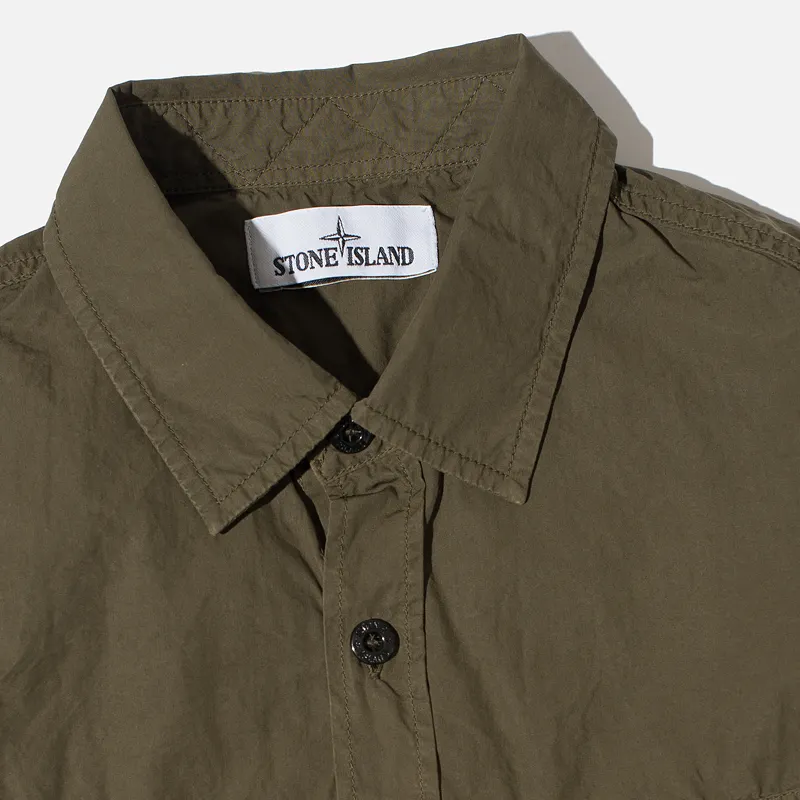 Stone Island Мужская рубашка Garment Dyed