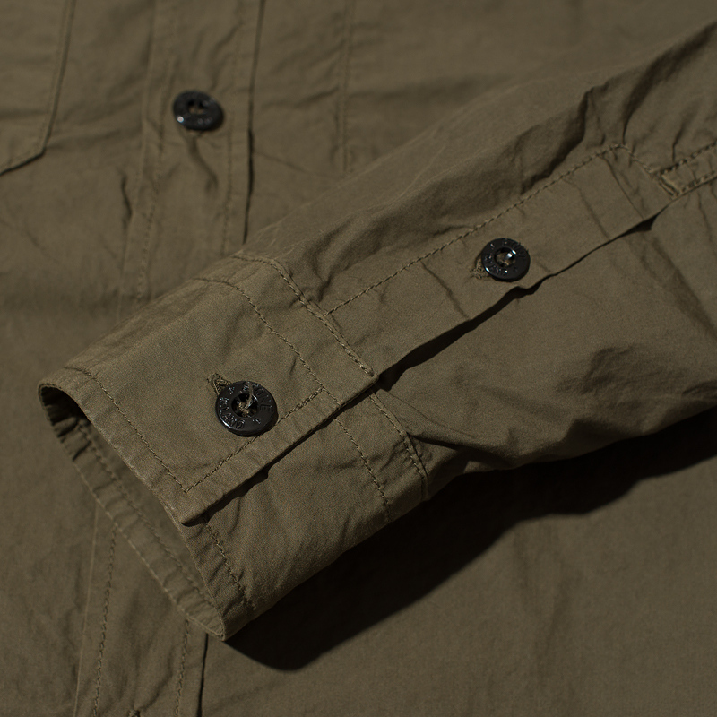 Stone Island Мужская рубашка Garment Dyed