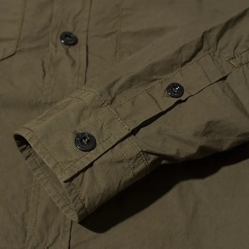 Stone Island Мужская рубашка Garment Dyed