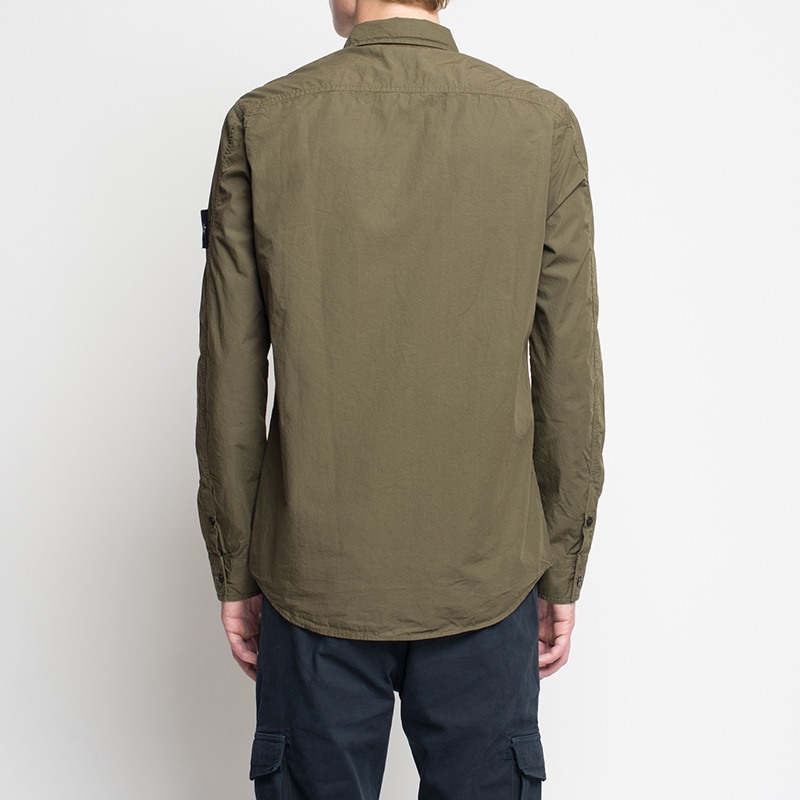 Stone Island Мужская рубашка Garment Dyed