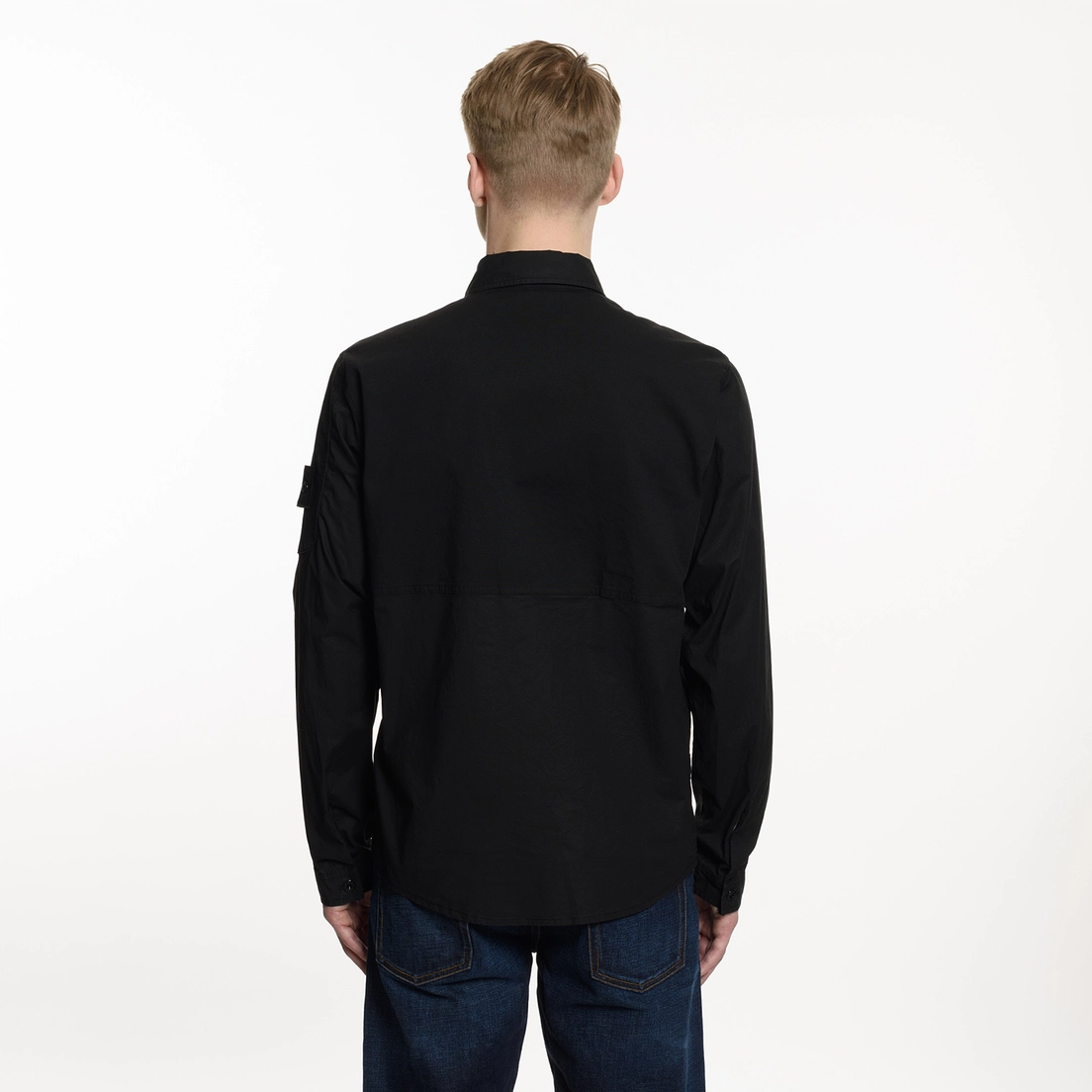 Мужская рубашка Stone Island Ghost Overshirt, 6815116F3.V0029