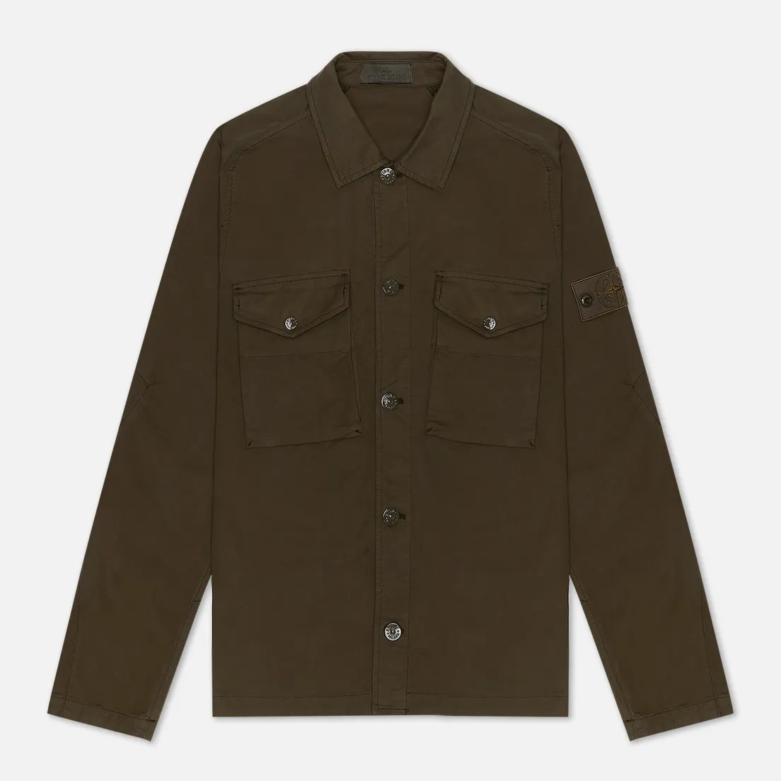 Stone Island Мужская рубашка Ghost Piece Overshirt
