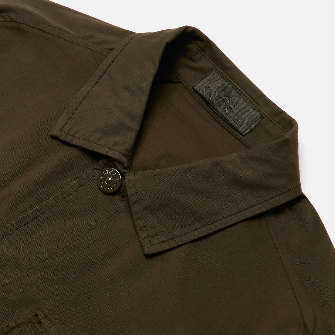 Stone Island Мужская рубашка Ghost Piece Overshirt