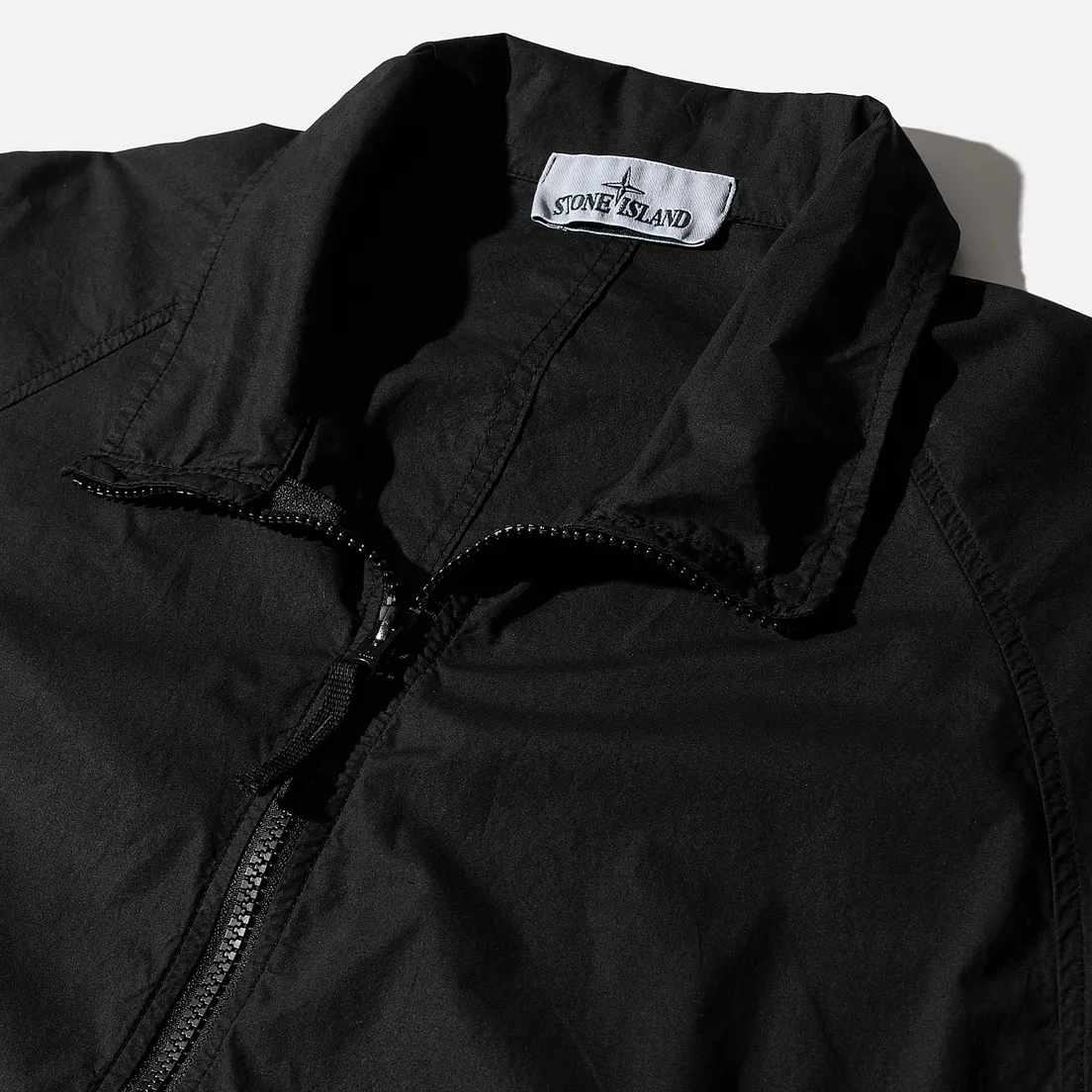 Stone Island Мужская рубашка Overshirt Half-Zip