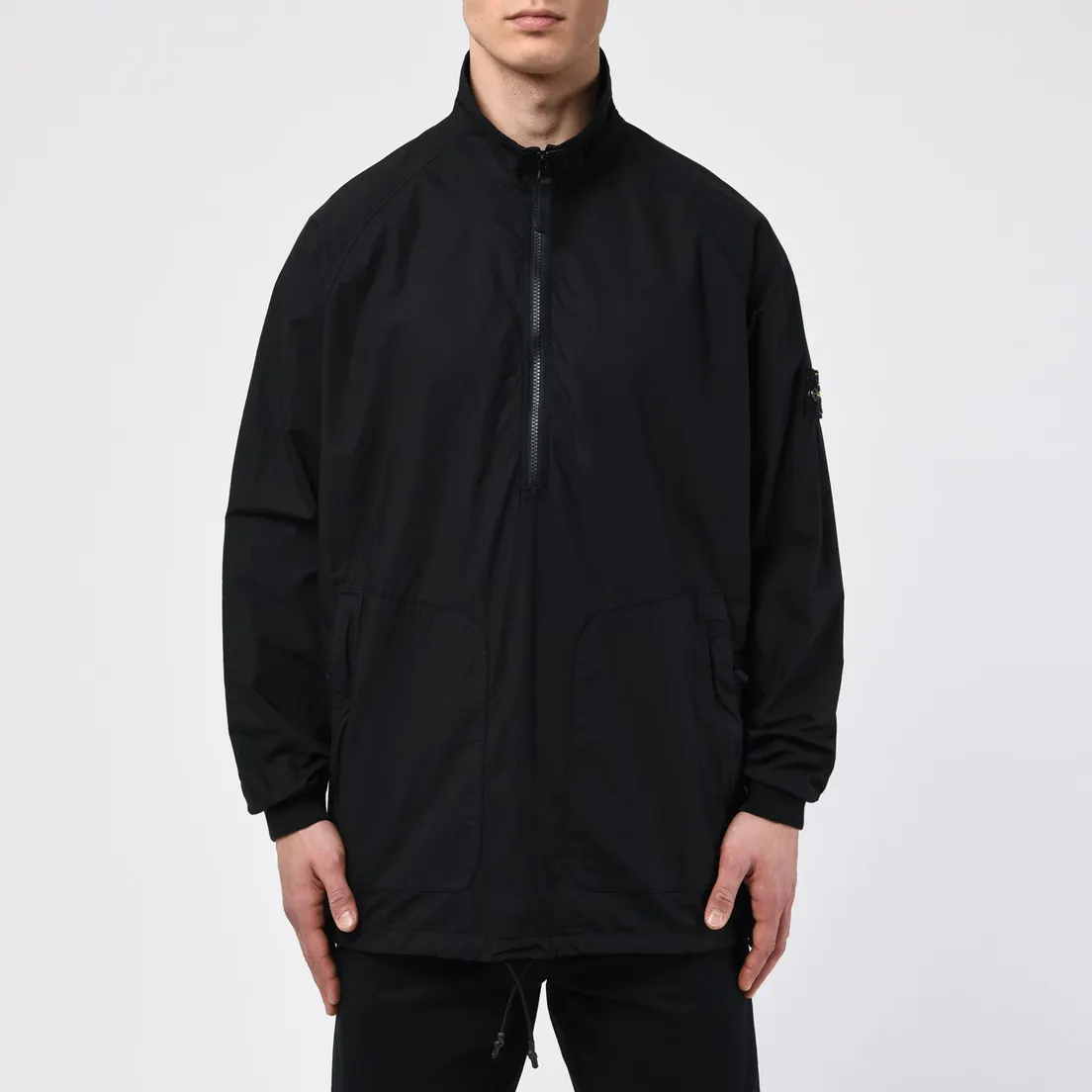 Stone Island Мужская рубашка Overshirt Half-Zip