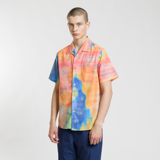 Мужская рубашка Stussy Leary Orange