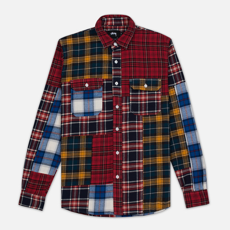 Мужская рубашка Stussy Mixed Plaid Multicolor