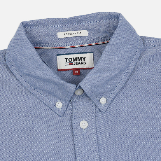 Мужская рубашка Tommy Jeans Classics Oxford Black Iris